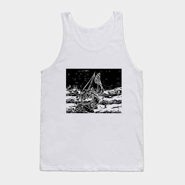 Sailing Tank Top by Al1cee